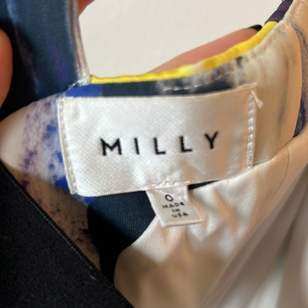 Milly Multi-Colored Mini Dress - image 5